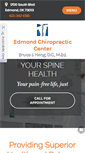 Mobile Screenshot of edmondchirocenter.com